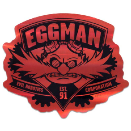 Sonic the Hedgehog Prism Travel Sticker ②EGGMAN (ソニック・ザ・ヘッジホッグ プリズムトラベルステッカー ②EGGMAN)