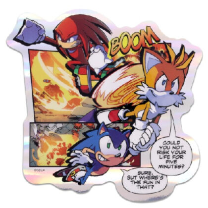 Sonic the Hedgehog Prism Travel Sticker ③BOOM! (ソニック・ザ・ヘッジホッグ プリズムトラベルステッカー ③BOOM!)