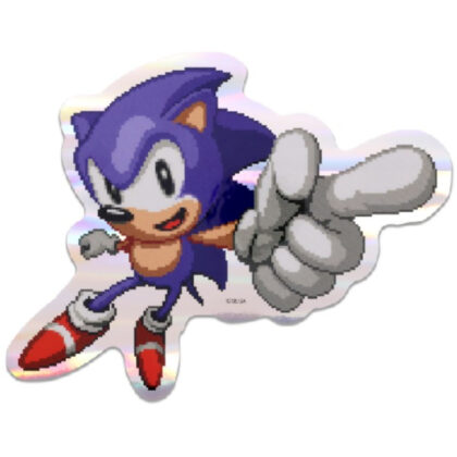 Sonic the Hedgehog Prism Travel Sticker ④SONIC(PIXELS) (ソニック・ザ・ヘッジホッグ プリズムトラベルステッカー ④SONIC(PIXELS))