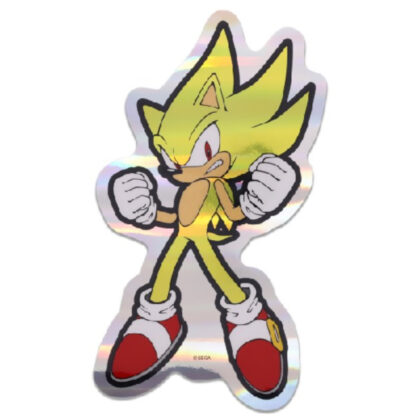 Sonic the Hedgehog Prism Travel Sticker ⑥SUPER SONIC (ソニック・ザ・ヘッジホッグ プリズムトラベルステッカー ⑥SUPER SONIC)