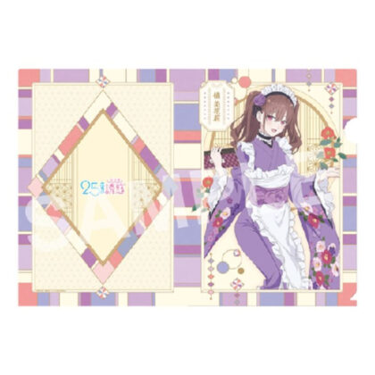 TV anime "2.5 Dimensional Temptation" A4 clear file (Japanese style maid) 2. Mikari Tachibana (TVアニメ｢2.5次元の誘惑｣ A4クリアファイル(和風メイド)2.橘美花莉)