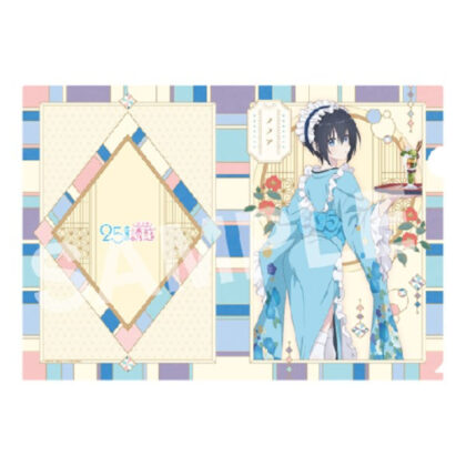 TV anime "2.5 Dimensional Temptation" A4 clear file (Japanese style maid) 3. Nonoa (TVアニメ｢2.5次元の誘惑｣ A4クリアファイル(和風メイド)3.ノノア)