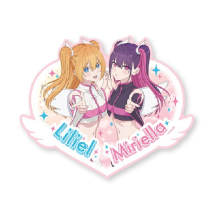TV Anime "2.5 Dimension Temptation" Travel Sticker 5. Liliel & Miriera (TVアニメ｢2.5次元の誘惑｣ トラベルステッカー 5.リリエル&ミリエラ)