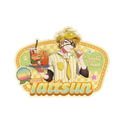 Colorful Peach Travel Sticker Diner Tatsun (カラフルピーチ トラベルステッカー ダイナー たっつん)
