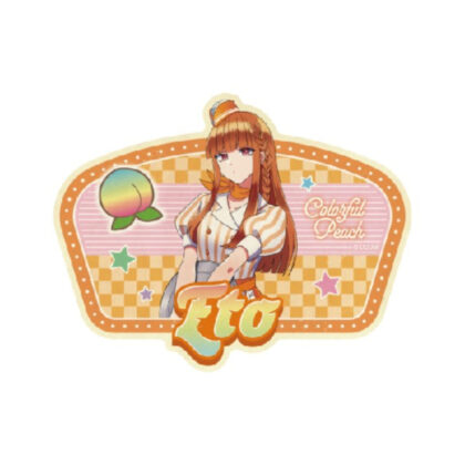 Colorful Peach Travel Sticker Diner Eto (カラフルピーチ トラベルステッカー ダイナー えと)
