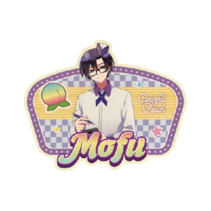 Colorful Peach Travel Sticker Diner Mofu (カラフルピーチ トラベルステッカー ダイナー もふ)