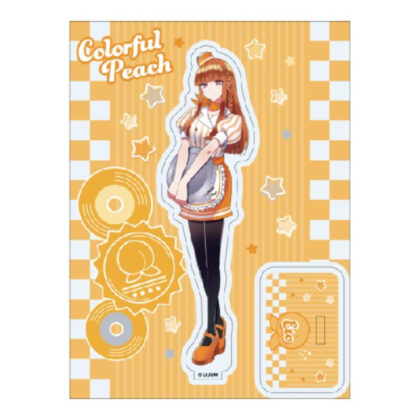 Colorful Peach Acrylic Stand Diner Eto (カラフルピーチ アクリルスタンド ダイナー えと)