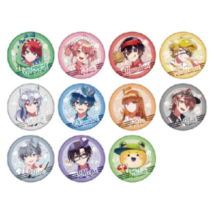 Colorful Peach Lame Kirakan Badge Collection Diner (カラフルピーチ ラメキラカンバッジコレクション ダイナー)