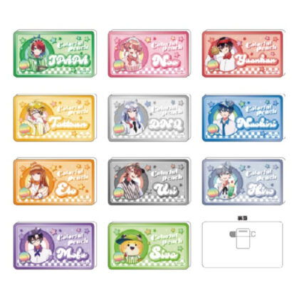 Colorful Peach Name Badge Collection Diner (カラフルピーチ おなまえバッジコレクション ダイナー)