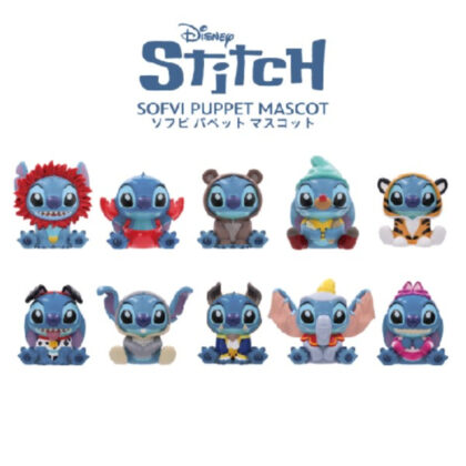 Stitch in Costume Soft Vinyl Puppet Mascot (Stitch in Costume ソフビパペットマスコット)