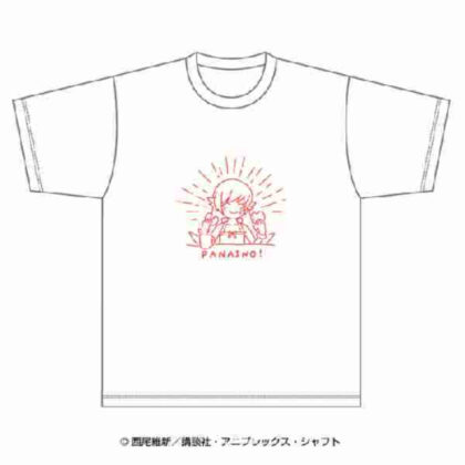 [Monogatari] Series Yuruirasu and T-shirt 1.Panino! (<物語>シリーズ ゆるいらすとTシャツ 1.ぱないの!)