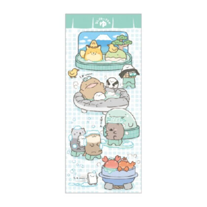 Anything Ikimono Face Towel (Ofuro Series) (なんでもいきもの フェイスタオル(おふろシリーズ))