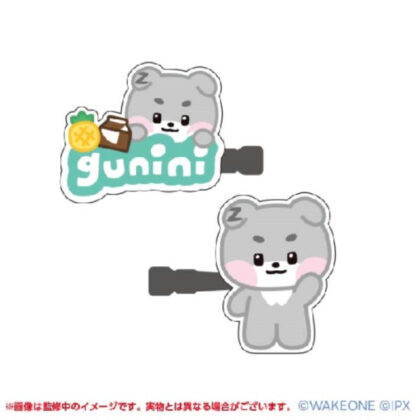 zeroni acrylic hair clip ⑧gunini (zeroni アクリルヘアクリップ ⑧gunini)