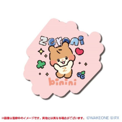 zeroni die-cut sticker mini ①binini (zeroni ダイカットステッカーミニ ①binini)