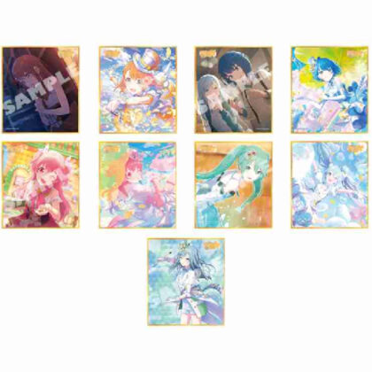 プロジェクトセカイ カラフルステージ! feat.初音ミク ミニ色紙コレクション 第43弾 C 刻まれた傷は、やがて (Project Sekai 多彩舞台！)