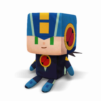 VOXENATION Plush Rockman EXE Rockman (VOXENATION ぬいぐるみ ロックマンエグゼ ロックマン)