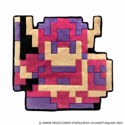 Dragon Quest III And to the Legend... Dot Plush Cushion Warrior (ドラゴンクエストIII そして伝説へ… ドットぬいぐるみクッション 戦士)