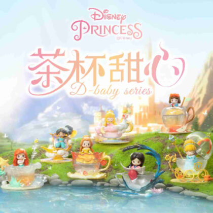 52TOYS BLINDBOX Disney Princess D-Baby Series Tea Cup Sweet Heart (52TOYS BLINDBOX ディズニープリンセス D-Babyシリーズ ティーカップ スウィートハート)