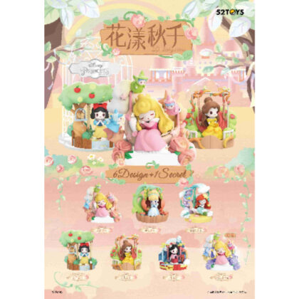 52TOYS BLINDBOX Disney Princess D-baby Series Flower Swing (52TOYS BLINDBOX ディズニープリンセス D-babyシリーズ お花のブランコ)