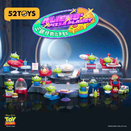 52TOYS BLINDBOX Toy Story Little Green Men's Pizza Planet (52TOYS BLINDBOX トイストーリー リトル・グリーン・メンのピザ・プラネット)