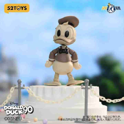 52TOYS 3.75'シリーズ ドナルドダック モノクロ (52TOYS 3.75吋系列唐老鴨單色)