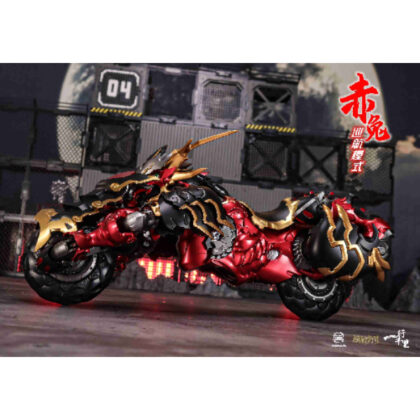 SAYING ZONE × 33 INDUSTRY 一行千里シリーズ赤兎馬 合金変形玩具 (SAYING ZONE × 33 INDUSTRY 一護千里系列赤兔馬合金變形玩具)