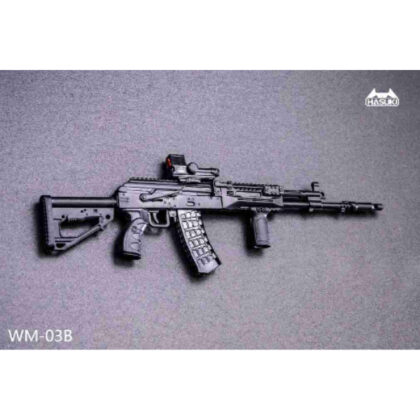 HASUKI WM-03B 1/12スケール AK-12 装備セット(ブラック) (HASUKI WM-03B 1/12 比例 AK-12 裝備套裝（黑色）)