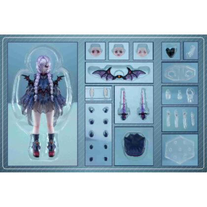Dimensional Representation (EXSSRION) Primordial Witch Lin Ya 1/12 Scale Movable Figure Part 1 Armed Ver. (次元具象(EXSSRION) 原初の魔女 林鴉(リンヤー)1/12スケール可動フィギュア Part1 武装Ver.)