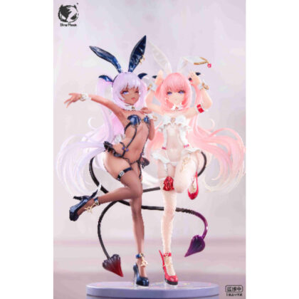 BearPanda Tamanokedama Lurum & Chrome 1/6 scale painted finished figure set of 2 (BearPanda 玉之けだま ルルム&クロム 1/6スケール塗装済完成品フィギュア 2体セット)