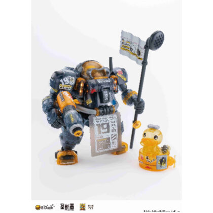 SOSKILL×ULTRA EGG SpaDuck 19th Anniversary Black Samurai Limited Edition Plastic Model Kit (SOSKILL×ULTRA EGG スパダック(SpaDuck) 19周年黒武士限定版 プラスチックモデルキット)