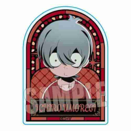SAAMK-01 スタンディアクリルバッジ 悪魔くん/埋れ木一郎(赤) (SAAMK-01 直立式壓克力徽章 Akuma-kun/Ichiro Ureki (紅色))