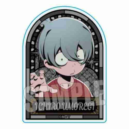 SAAMK-02 スタンディアクリルバッジ 悪魔くん/埋れ木一郎(黒) (SAAMK-02 Standee亞克力徽章Akuma-kun/Ichiro Ureki（黑色）)