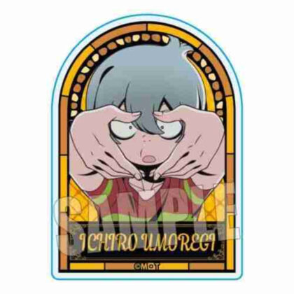 SAAMK-03 スタンディアクリルバッジ 悪魔くん/埋れ木一郎(黄) (SAAMK-03 站立壓克力徽章 Akuma-kun/Ichiro Ureki (黃色))