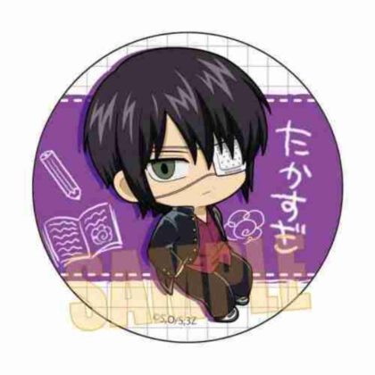 CBPGN-07 ぷかっしゅ缶バッジ 3年Z組銀八先生/高杉 晋助 (CBPGN-07 普卡斯朱瑤徽章 三年級 Z 銀八老師/高杉晉介)