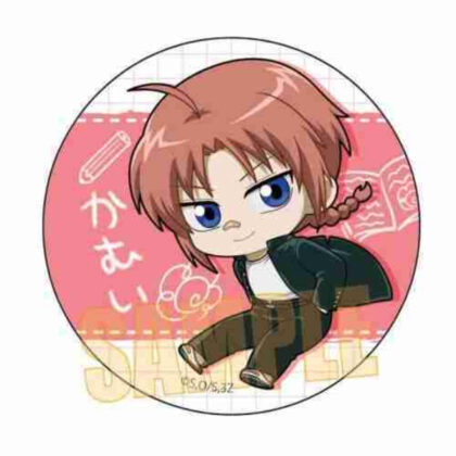 CBPGN-08 ぷかっしゅ缶バッジ 3年Z組銀八先生/神威 (CBPGN-08 普卡斯朱瑤徽章 三年級 Z 銀八老師/神威)