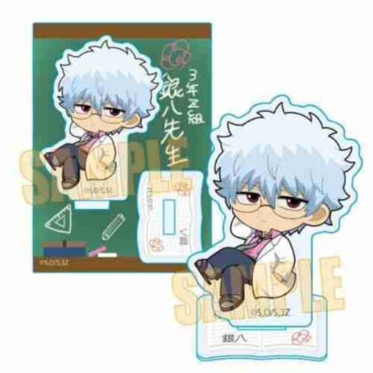 MIPGN-01 ぷかっしゅミニスタンド 3年Z組銀八先生/坂田 銀八 (MIPGN-01 普卡修迷你看台 Z級三年級 銀八老師/坂田銀八)