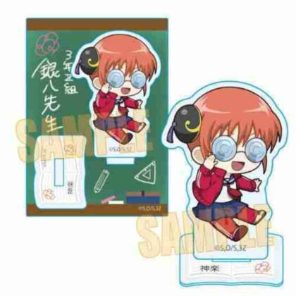 MIPGN-03 ぷかっしゅミニスタンド 3年Z組銀八先生/神楽 (MIPGN-03 普卡修迷你看台 Z組三年級 銀八老師/神樂)