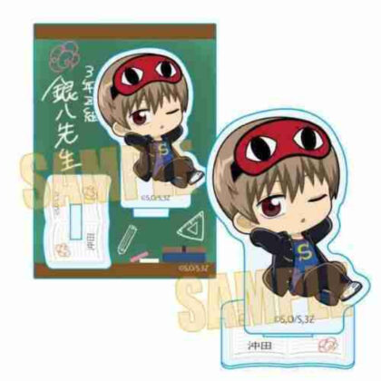 MIPGN-05 ぷかっしゅミニスタンド 3年Z組銀八先生/沖田 総悟 (MIPGN-05 普卡修迷你看台三年級Z 銀八老師/沖田總吾)
