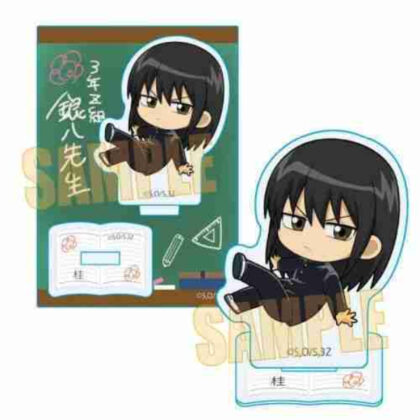 MIPGN-06 ぷかっしゅミニスタンド 3年Z組銀八先生/桂 小太郎 (MIPGN-06 普卡修迷你看台 Z級三年級 銀八老師/桂小太郎)