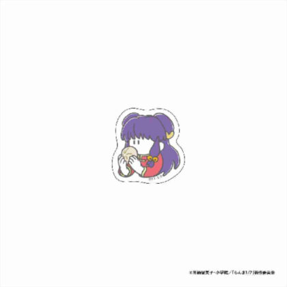 らんま1/2 いただきますダイカットステッカー シャンプー (Ranma 1/2 Itadakimasu 模切貼紙洗髮精)
