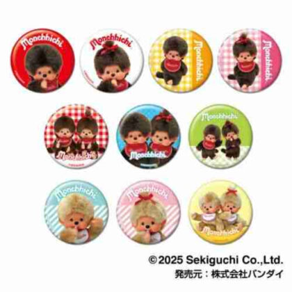 CANバッジ モンチッチ (単品統一JAN) (CAN徽章Monchhichi(單品統一JAN))