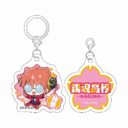 3年Z組銀八先生 ぷちふれ アクリルマーカーチャームセット神楽