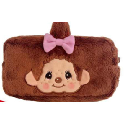 MC-0006GL モンチッチ スクエアポーチ モンチッチちゃん (MC-0006GL Monchhichi 方形小包 Monchhichi-chan)