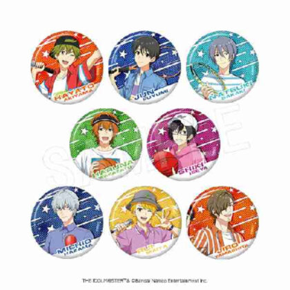 アイドルマスター SideM トレーディング缶バッジ ROUND1コラボVer. (THE IDOLM@STER SideM 交易瑤徽章 ROUND1 合作 Ver.)