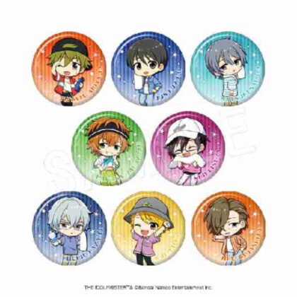 アイドルマスター SideM トレーディング缶バッジ ミニキャラVer. ROUND1コラボVer. (THE IDOLM@STER SideM 交易瑤徽章迷你角色版 ROUND1 合作版)