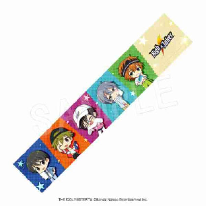 アイドルマスター SideM フェイスタオル ROUND1コラボVer. High×Joker (THE IDOLM@STER SideM 洗臉毛巾 ROUND1 合作版 High×Joker)