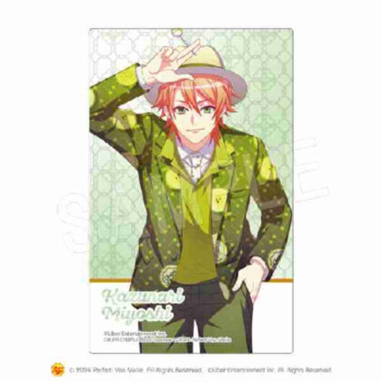 A3!×チュッパチャプス 貼ってはがせるステッカー 三好一成 (A3!×Chupa Chups 剝離貼紙 三好一也)