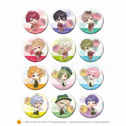 A3!×チュッパチャプス トレーディング缶バッジ ミニキャラVer. TypeA (A3! x 珍寶珠貿易罐徽章迷你角色版。)