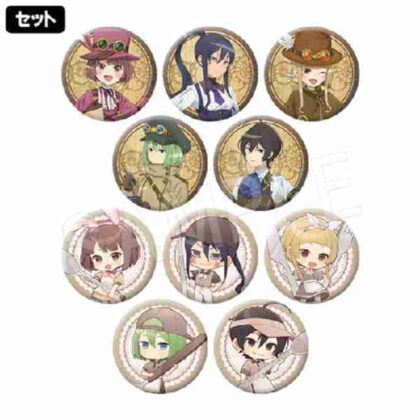 ソードアート・オンライン オルタナティブ ガンゲイル・オンラインII トレーディング缶バッジ (刀劍神域 另類 Gun Gale Online II 貿易錫徽章)