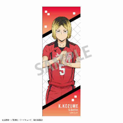 ハイキュー!! ロングスクエア缶バッジ 孤爪研磨 (Haikyu!! 長方罐徽章 Kozume 拋光)